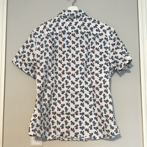 Goodfellow Skates Short Sleeve Button Down size XXL - Picture 3 of 6